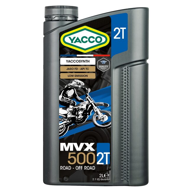 Полусинтетическое моторное масло Yacco MVX 500 2T 2л