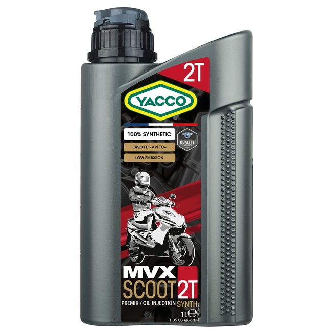 Синтетическое моторное масло Yacco MVX SCOOT 2 SYNTH 1л