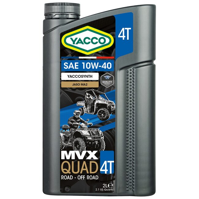 Полусинтетическое моторное масло Yacco MVX QUAD 4 10W40 2л