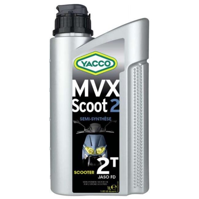 Полусинтетическое моторное масло Yacco MVX SCOOT 2 1л