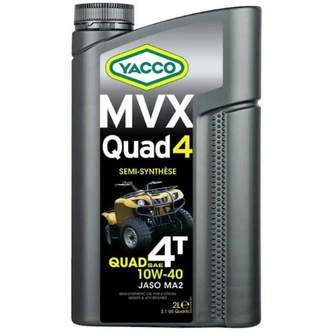 Полусинтетическое моторное масло Yacco MVX QUAD 4 10W40 2л
