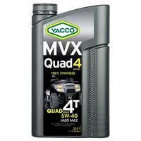 Yacco MVX QUAD 4 SYNTH 5W40 2л