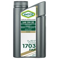 Yacco VX 1703 FAP 5W30 1л