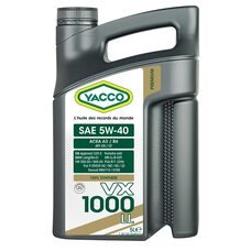 Yacco VX 1000 LL 5W40 5л  