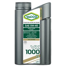Yacco VX 1000 LL 5W40 1л 