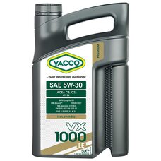 Yacco VX 1000 LE 5W30 5л