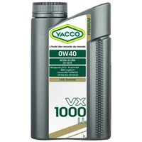 Yacco VX 1000 LL 0W40 1л