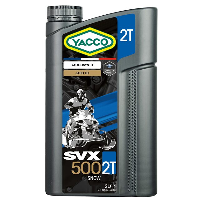 Полусинтетическое моторное масло Yacco SVX 500 SNOW 2T - 2л
