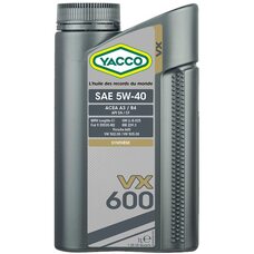 Yacco VX 600 5W40 1л