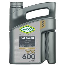 Yacco VX 600 5W40 4л