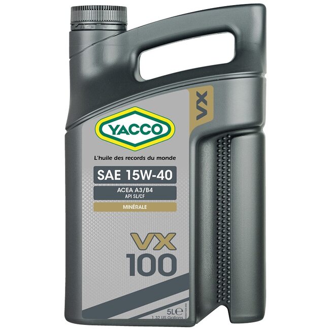 Антиокислительное масло Yacco VX 100 15W40 5л