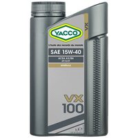 Yacco VX 100 15W40 1л