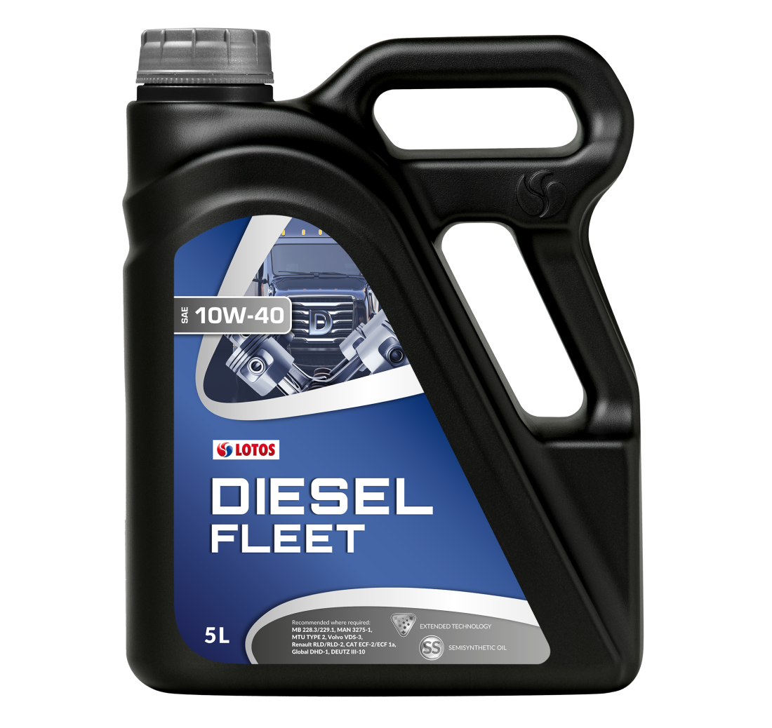 Дизельное моторное масло | LOTOS DIESEL FLEET 10W40 5л