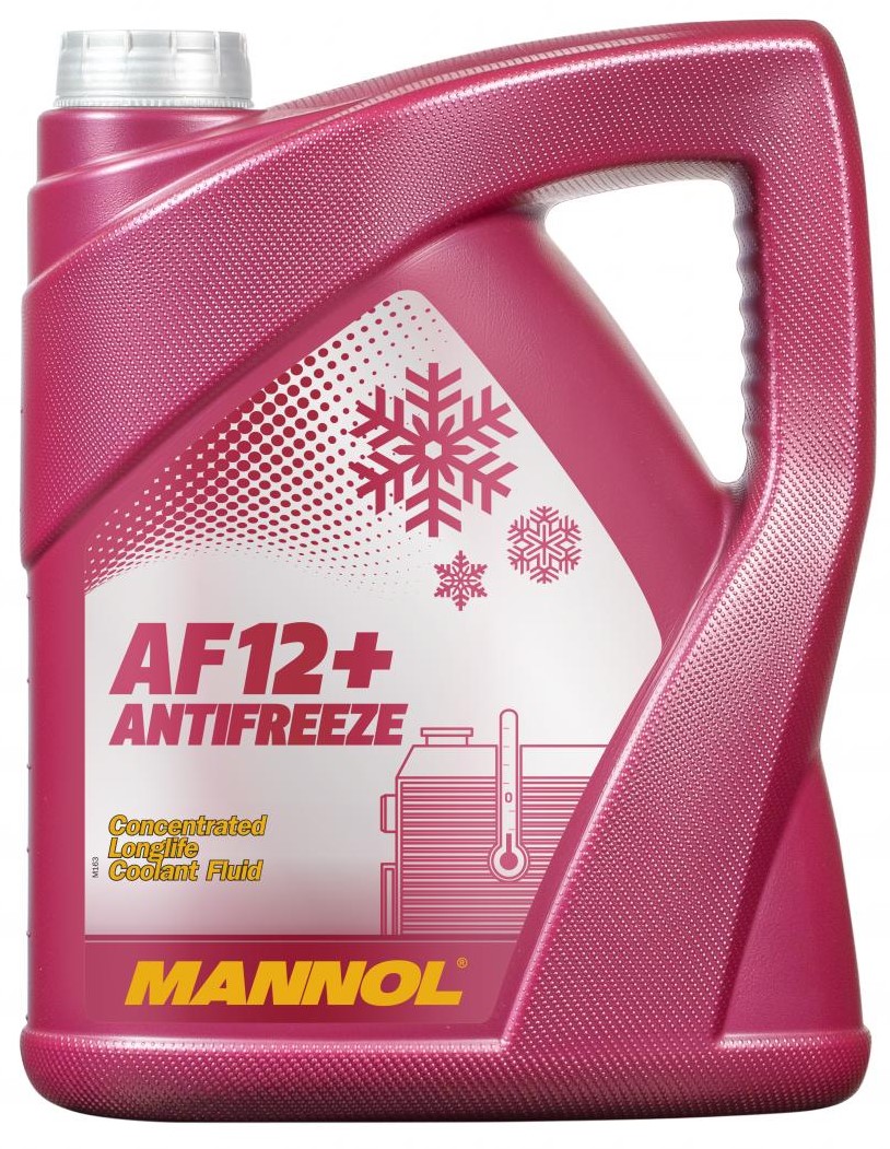 Антифриз G12 концентрированный | Mannol AG12 Красный 5л