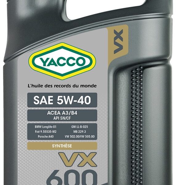 3029-22 VX600-5w40_5L