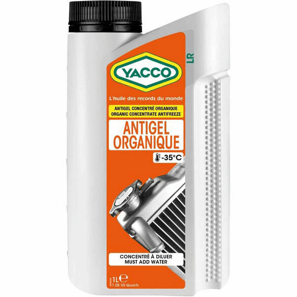 Yacco ANTIGEL ORGANIQUE 1л / Антифриз