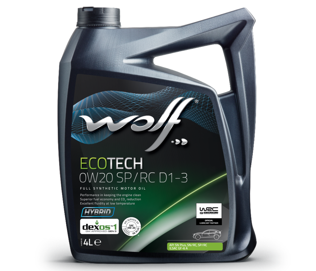 WOLF ECOTECH 0W20 SPRC D1-3 4l