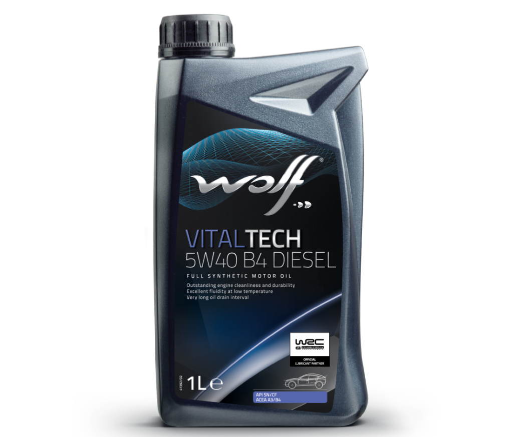 WOLF VITALTECH 5W40 B4 DIESEL 1l