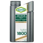 Yacco VX 1800 0W20 1л / Моторное масло
