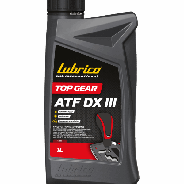 LUBRICO TOP GEAR ATF DX III 1л / Жидкость для АКПП